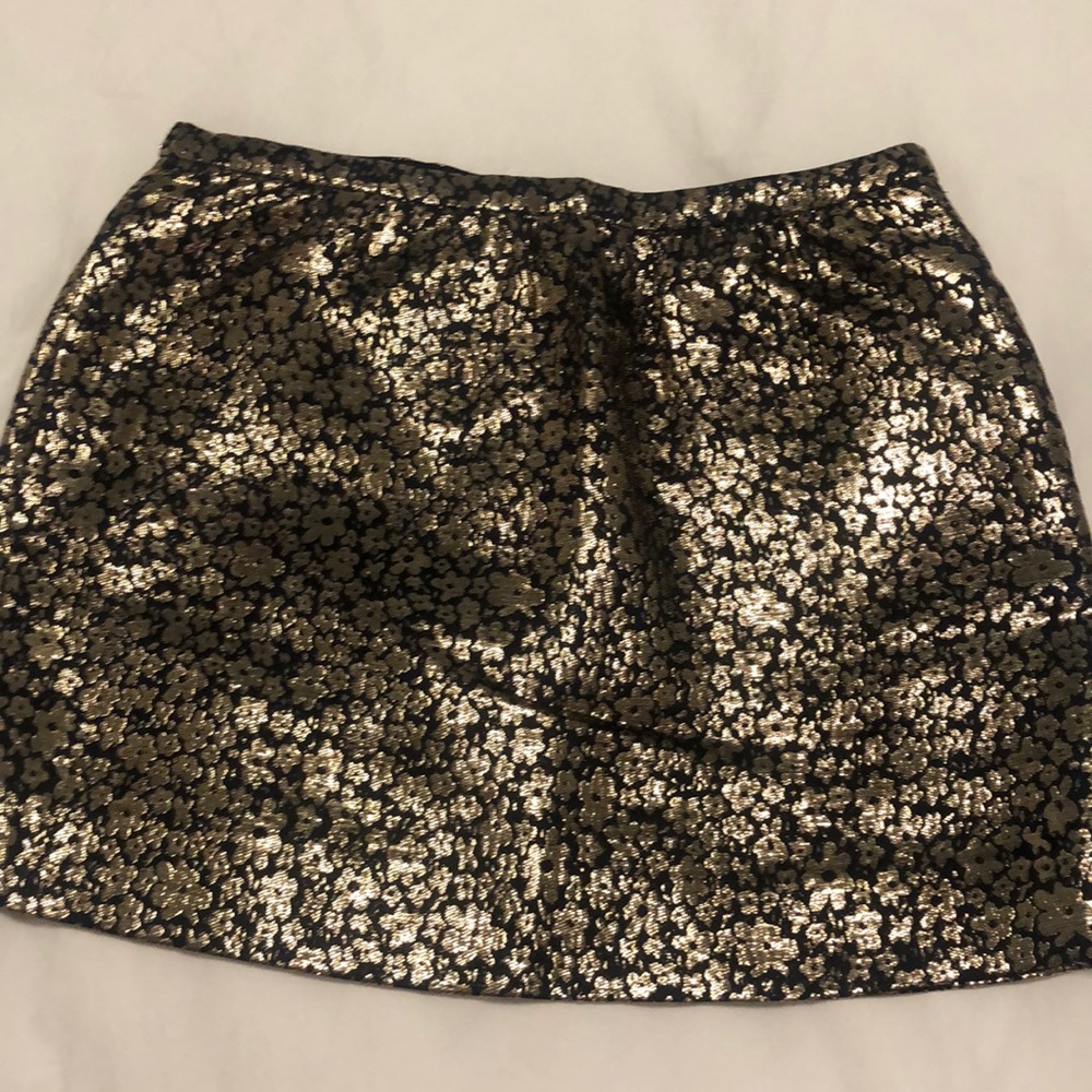 Gold skirt